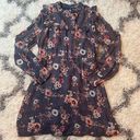 Lost + Wander Wander Cassidy Navy Blue Floral Print Mini Dress Photo 7