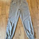 Chico's  zenergy satin side jogger pant size 4 Photo 0