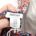 Haute Hippie NWT  Paisley Embroidered Tiered Ruffle Maxi Dress Photo 15