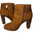 Louise et Cie  Women’s Size 6.5 Toffee Tan Nubuck Leather LO-SYDNEE Ankle Boots Photo 7