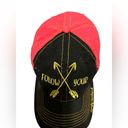 Simply Southern  Follow Your Arrow pink and black Adjustable Hat Photo 2