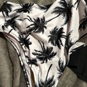 Beachsissi  Women's Tankini Swimsuit Coconut Tree Print Ruffle / small Photo 4