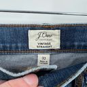 J.Crew  Women's Vintage Straight Jeans Distressed Ripped Medium Wash Size 32 Photo 9