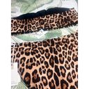 Good American  Cheetah Leopard Print Reversible Bandeau Cheeky Bikini Set Size XL Photo 4