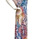 One World  L Maxi Multicolor Full Length Dress Photo 3