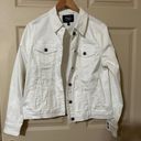 Silver Jeans Co White cotton spandex blend jean jacket. *NWOT* Photo 0