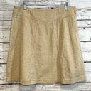 DKNY /CITY Patterned Tan Jean Skirt-12 Photo 0