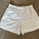 Nike White Dri-Fit Running Shorts Photo 0