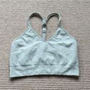 Rbx Active RBX Women's Ice Blue Seamless Jacquard Sports Bra Photo 7