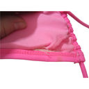 OP  Halter Hot Pink Triangle Bikini Bathing Suit Top Size S-M Photo 2