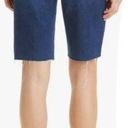 L'Agence L’Agence Taylor High Rise Raw Hem Denim Bermuda Jean Shorts Size 23 NWT Photo 1