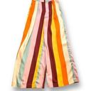 Fe Noel For Target Pants Wide Leg Multicolored Vertical Striped Trousers XS Pink Photo 0