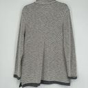 Jadelynn Brooke  1/4 Boyfriend Pullover Sweater Gray Knit Long Sleeve Size M Photo 6