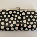 Neiman Marcus  Black & White Polka Dot Crossbody / Clutch Bag Photo 1