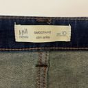 J.Jill  Dark Wash Smooth Fit Slim Ankle Jeans Size 10 Photo 6