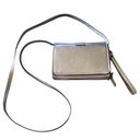 Sondra Roberts SQUARED Super cute silver metallic look crossbody bag Photo 2