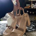 Dream Paris Dream Pairs Chunky Nude Heels Photo 3