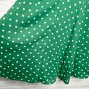 re:named  Green & White Polka Dot Mini Dress Size S Short Sleeve Summer Photo 5