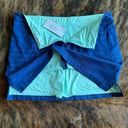 Lady Hagen  Blue Eyelet Turquoise Lined Athleisure Skort Size 16 NWT Photo 4