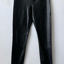 Wilfred Aritzia  Rebelle  Faux Leather Pants High Rise Black Leggings M Photo 0