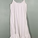 Vintage California Dynasty 100% Cotton Nightgown White Size M Photo 1