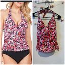 Nautica  Floral Tankini Swimsuit Top Photo 1