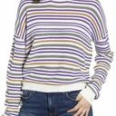 Ten Sixty Sherman NWT  Woman’s Stripe Mock Neck Sweater -L Photo 0