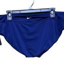 Nike NWT ‎ Women's Essential Full Coverage Bikini Bottoms Midnight Navy Size XL Photo 4