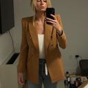 ZARA Brown  Blazer Photo 1