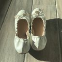 Juicy Couture  white scrunch flats Photo 4