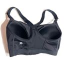 All In Motion  High Support Zipper Front Sports Bra - 34DD Photo 4