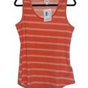 LuLaRoe Large Tank Top • Melon Color w/Stripes • Ultra Soft • Stretchy • BNWT Photo 0