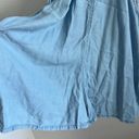 American Eagle  Aerie Chambray Romper Playsuit Overall Coverall Blue Lightweight Photo 6