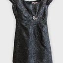 Rebecca Taylor  jacquard brooch dress Photo 0