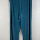 Coldwater Creek  Women Straight Leg Jersey Pant PXL Petite XL Teal Green Made USA Photo 3