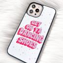 Get On Ya Dancing Shoes iPhone Case White Photo 1