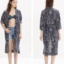 Madewell  Inkspell Indigo Kimono Jacket Photo 1