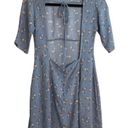 Christy Dawn  Ophelia Blue Floral Cottagecore Mini Dress Photo 2