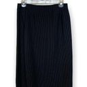 Tahari  SZ 8 black pinstriped pencil skirt Photo 0