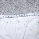 Good American  Good 90s Duster Natural Fray White Jeans High Rise Size 14 32 Photo 7