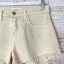 L'Agence L’Agence Audrey Cut Off Denim Short in Biscuit, EUC, Size 25, MSRP $198 Photo 6