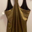 Xersion Gold Metallic Racerback Tank Photo 3