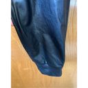 Commando  Faux Leather Jogger Pant Black Size M Photo 6