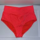 Aerie  Shine Pique SET Underwire Bikini Top 36DD & Twist Front Brief L Large Photo 6