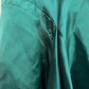 Badgley Mischka  Marine Green Stretch Mikado Gown Size 4 US $650 Photo 7