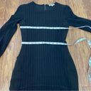 Opening Ceremony  black long sleeve mini dress modest neckline size medium Photo 4