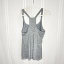 New Balance  Racerback Tank Top Large Sleeveless Athletic Gray Silver Workout Photo 10