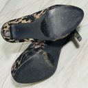 Shoedazzle Sheba Gold Flake Cheetah Leopard Print Booties Size 7 Photo 6