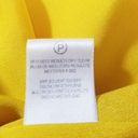 Halston Heritage  Yellow Draped Dress Asymmetrical Cocktail Dress Photo 11