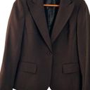 Anne Klein Women's Suit, Brown One Button Jacket or Blazer, Size 4 Photo 0